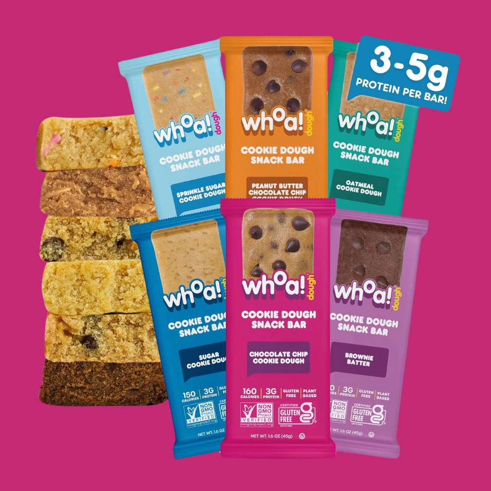 Whoa Dough Edible Cookie Dough Bars